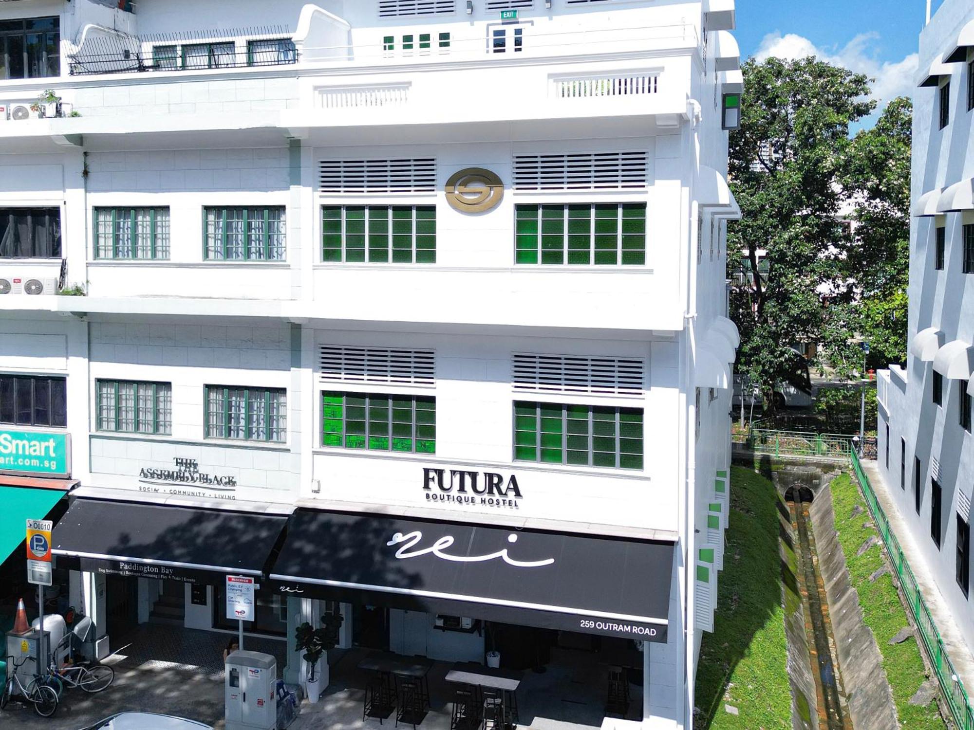 Futura Boutique Hostel Singapur Exterior foto
